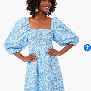TUCKERNUCK X CAMERAN EUBANKS WIMBERLY Blooms on Broad Annie Smocked Dress